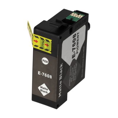 Druckerpatrone kompatibel mit Epson T7608 - Mattschwarz