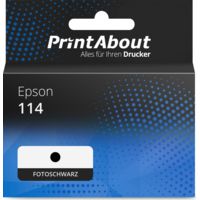Druckerpatrone kompatibel mit Epson 114 (C13T07B140) - Fotoschwarz