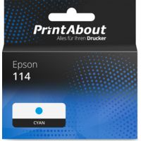 Druckerpatrone kompatibel mit Epson 114 (C13T07B240) - Cyan