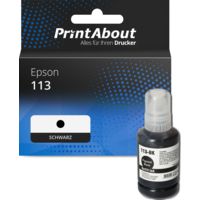Druckerpatrone kompatibel mit Epson 113 (C13T06B140) - Schwarz