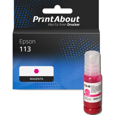 Druckerpatrone kompatibel mit Epson 113 (C13T06B340) - Magenta