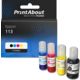 Druckerpatrone kompatibel mit Epson 113 (CT06B14/24/34/440) - 4-farbig - Multipack