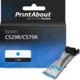 Druckerpatrone kompatibel mit Epson C529R/C579R (T01C200) - Cyan - Hohe Kapazität