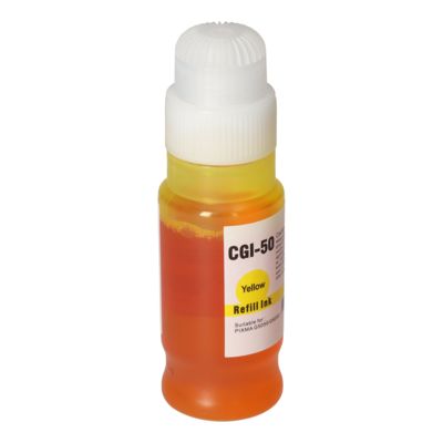 Druckerpatrone kompatibel mit Canon GI-50Y - Gelb - Hohe Kapazität