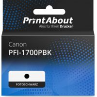 Druckerpatrone kompatibel mit Canon PFI-1700PBK - Fotoschwarz