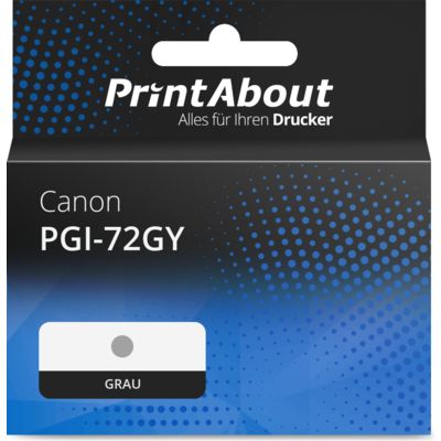 Druckerpatrone kompatibel mit Canon PGI-72GY - Grau