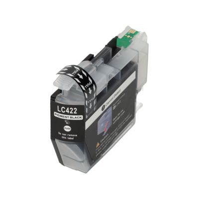 Druckerpatrone kompatibel mit Brother LC-422BK - Schwarz