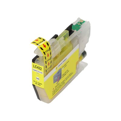 Druckerpatrone kompatibel mit Brother LC-422Y - Gelb