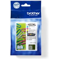Brother LC-422XLVAL - 4-farbig - Druckerpatrone - Hohe Kapazität - Multipack