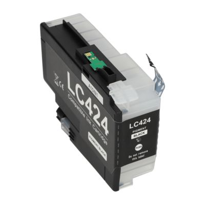 Druckerpatrone kompatibel mit Brother LC-424BK - Schwarz