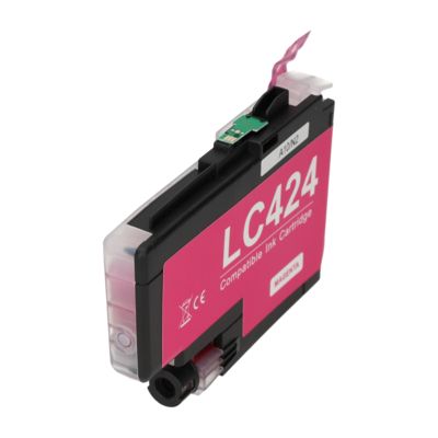 Druckerpatrone kompatibel mit Brother LC-424M - Magenta