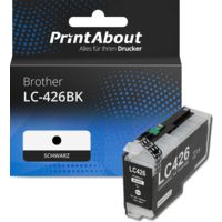 Druckerpatrone kompatibel mit Brother LC-426BK - Schwarz