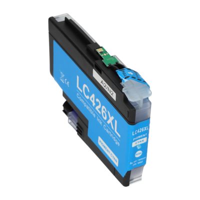 Druckerpatrone kompatibel mit Brother LC-426XLC - Cyan - Hohe Kapazität