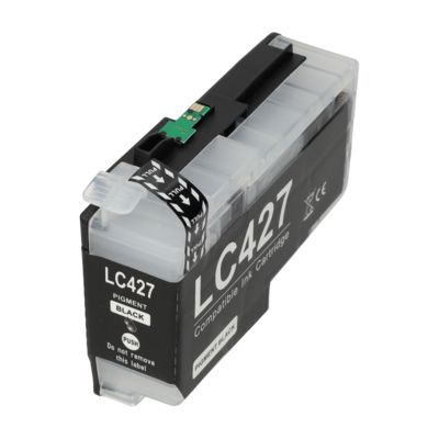 Druckerpatrone kompatibel mit Brother LC-427BK - Schwarz