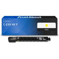 Toner kompatibel mit Canon C-EXV 49 Y - Gelb