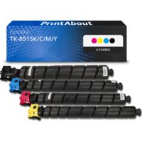 Toner kompatibel mit Kyocera TK-8515K/C/M/Y - 4-farbig - Multipack