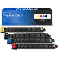 Toner kompatibel mit Kyocera TK-8365K/C/M/Y - 4-farbig - Multipack
