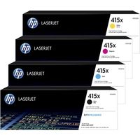 HP 415X (W2030/31/32/33X) - 4-farbig - Toner - Hohe Kapazität - Multipack
