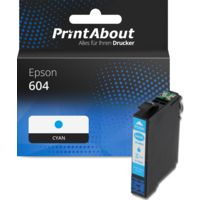 Druckerpatrone kompatibel mit Epson 604 (C13T10G24010) - Cyan