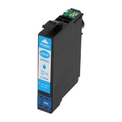 Druckerpatrone kompatibel mit Epson 503XL (C13T09R24010) - Cyan - Hohe Kapazität