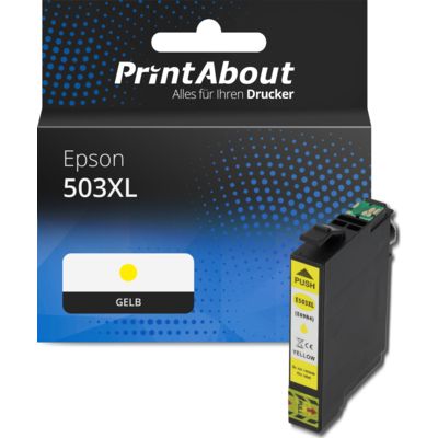 Druckerpatrone kompatibel mit Epson 503XL (C13T09R44010) - Gelb - Hohe Kapazität