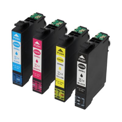 Druckerpatrone kompatibel mit Epson 503XL (C13T09R64010) - 4-farbig - Hohe Kapazität - Multipack