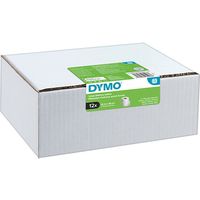 Dymo 2093093 (12 stuks) - Schwarz auf weiß - Etikett