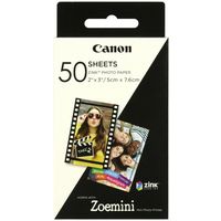 Canon ZINK fotopapier zelfklevend 5 x 7,6 cm (50 vel) - Fotopapier