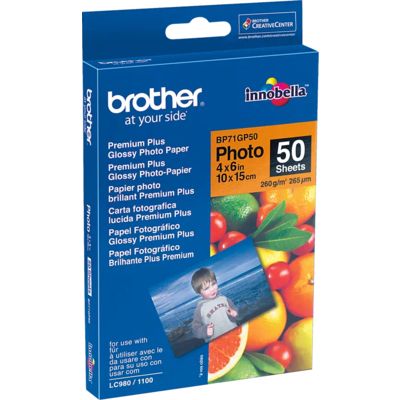 Brother BP71GP50 (10 x 15) - Fotopapier