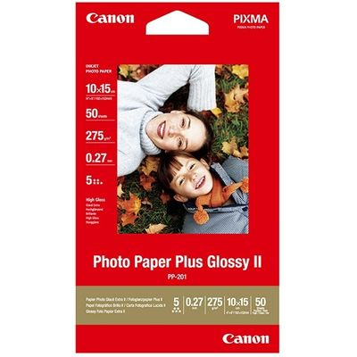 Canon PP-201 photo paper plus glossy II 10 x 15 cm (50 vel) - Fotopapier