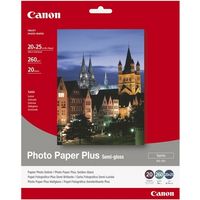 Canon SG-201 photo paper plus semi-gloss 260 grams 20 x 25 cm (20 vel) - Fotopapier