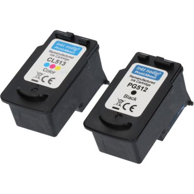 Druckerpatrone kompatibel mit Canon PG-510 + CL-511 - Schwarz + 3 Farben - Multipack