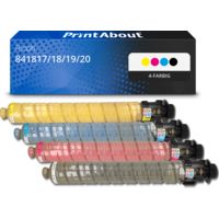 Toner kompatibel mit Ricoh 841817/18/19/20 (MP C3503) - 4-farbig - Multipack