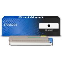 Toner kompatibel mit OKI 47095704 - Schwarz