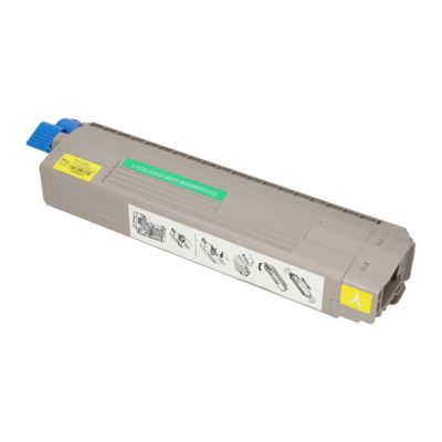 Toner kompatibel mit OKI 47095701 - Gelb