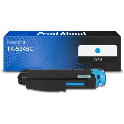 Toner kompatibel mit Kyocera TK-5345C - Cyan