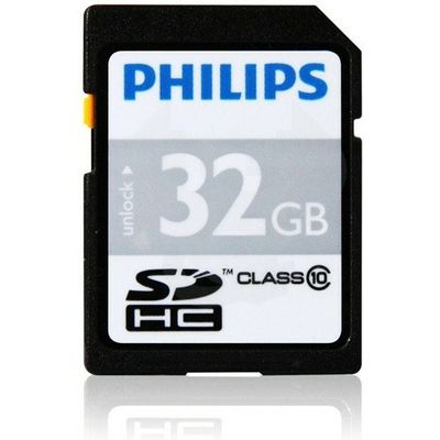 Philips SDHC CLASS 10 32GB - SD-Karte
