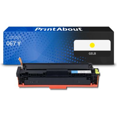 Toner kompatibel mit Canon 067 Y - Gelb