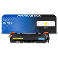 Toner kompatibel mit Canon 067H Y - Gelb - Hohe Kapazität