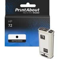 Druckerpatrone kompatibel mit HP 72 (C9403A) - Mattschwarz