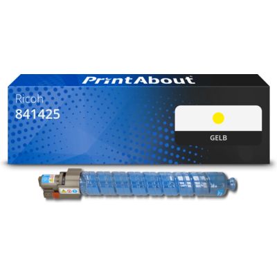 Toner kompatibel mit Ricoh 841425 - Gelb
