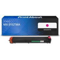 Toner kompatibel mit Sharp MX-31GTMA - Magenta