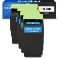 Toner kompatibel mit Xerox 006R04364/65/66/67 - 4-farbig - Hohe Kapazität - Multipack