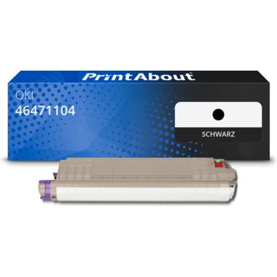 Toner kompatibel mit OKI 46471104 - Schwarz