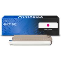 Toner kompatibel mit OKI 46471102 - Magenta