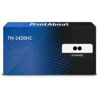 Toner kompatibel mit Brother TN-2420HC - 2x Schwarz - Extra hohe Kapazität - Mulitpack