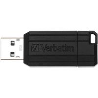 Verbatim USB 2.0 Stick Pinstripe 8GB schwarzer USB-Stick