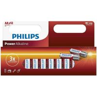 Philips Power AA / MN1500 / LR06 Alkaline (12 stuks) - Akku