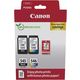 Canon PG-545 + CL-546 photo value pack (PG-545 / CL-546) - Schwarz + 3 Farben - Druckerpatrone - Multipack