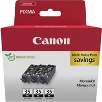 Canon PGI-35 triple pack - Schwarz - Druckerpatrone - Multipack